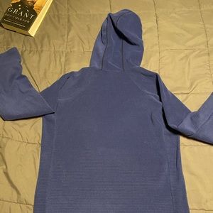 Melanzana, micro grid hoodie, mens medium